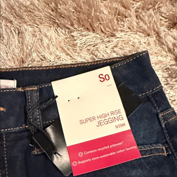 SO Women's Dark Blue Distressed Skinny Jeans - Picture 2 of 5